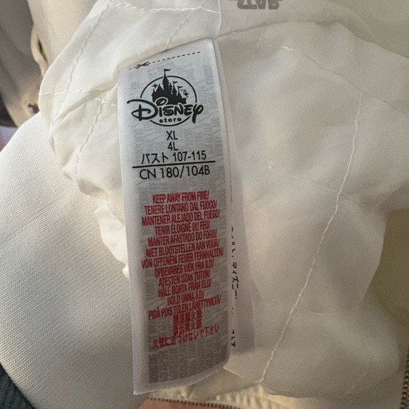 Like new Star Wars Princess Leia beautiful satin bomber jacket size XL - Picture 5 of 6